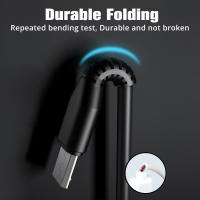 Cable De Carga Rápida 2 En 1 USB Tipo C Y Micro USB Para Teléfonos Móviles Compatible Con Huawei Samsung Xiaomi Cable De Alimentación Tipo C USLION - details 3