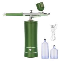 Pistola De Pulverización Inalámbrica Recargable Con Compresor Para Arte De Uñas Tatuaje Pintura De Pastel Y Belleza Facial JANGKLIFE Mini 0.3mm USB 1200mAh - details 17