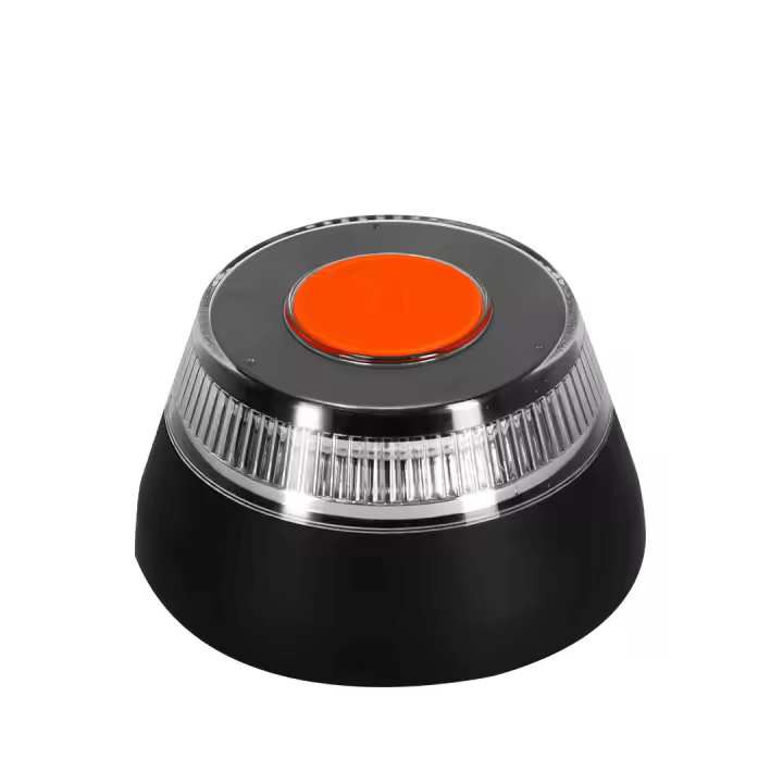 MAKITO - Luz de emergencia V16 geolocalizada DGT 3.0, homologada - Pilas incluidas - 2026 obligatoria - 1