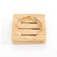 Nueva Caja De Jabón De Madera Retro Portátil Accesorios De Baño Duraderos Y Moda Soporte De Jabón De Bambú Con Carbón - details 9