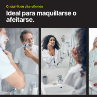 Espejo Baño LED 100x70 cm Rectangular TLuna100+ , Altavoz Bluetooth Integrado, Antivaho Automatico, Luz Regulable, Cambio de Color, Interruptor Táctil, Impermeable IP44, UBUD - details 4