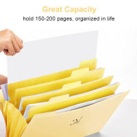Carpeta De Archivo A4 Multicapa En Colores Azúcar Organizador Grande De Capacidad Estilo Coreano Sencillo Para Oficina Y Material PP - details 3