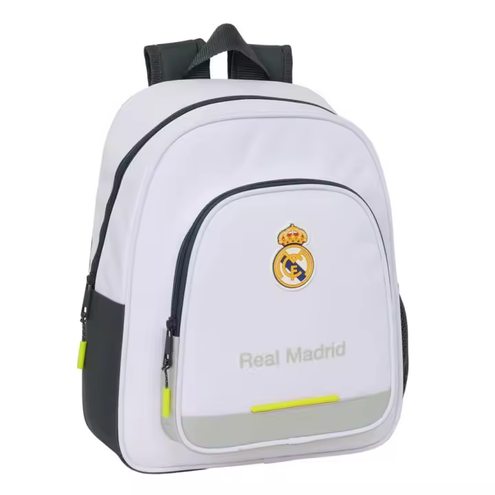 Mochila Infantil Adap.Carro Real Madrid Equip. 25/26 28x34x10 Cm (Safta 612554006) - 1