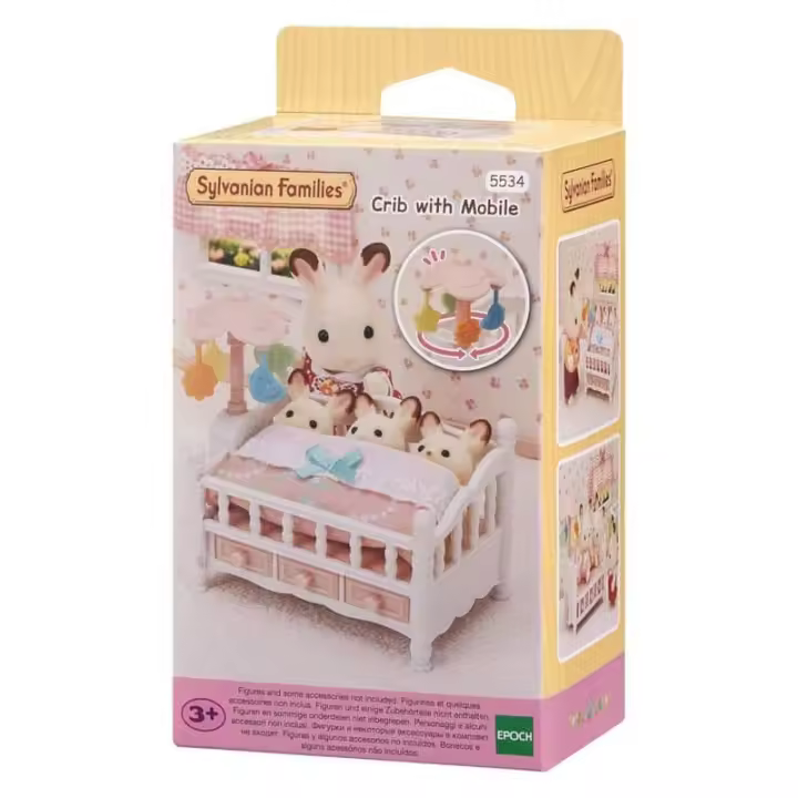 Sylvanian Families cunita de trillizos más de 10 piezas 5534 EPOCH - 1