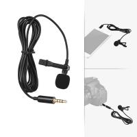 Mini Micrófono Lavalier Portátil 1.5m Condensador Clip-on Para Teléfono Y Computadora Con Cable USB Y Tipo C - details 0