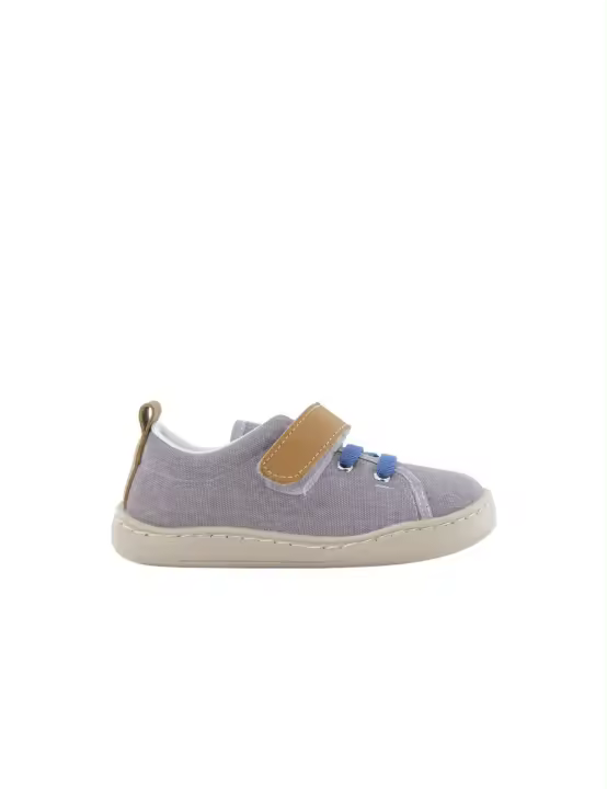 ZAPATO DEPORTIVO ESCOOLERS RESPETUOSO AINSA  VELCRO LONA TEJANA - 1