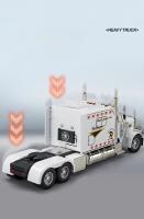 Peterbilt 389 Camión De Juguetes De Aleación 1:24 Con Sonido Y Luz Control De Ruedas Para Niños Regalo De Cumpleaños Coleccionable De Vehículos Metal - details 4