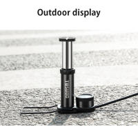 Pump De TOSUOD Para Bicicletas Automóviles Y Baloncesto Con Medidor De Presión Pedal De Aleación Para El Hogar - details 14