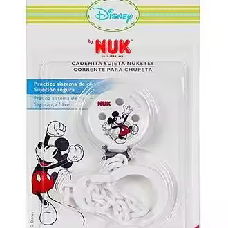 Nuk Cadenita Sujeta Chupetes Mickey Mouse 1U - 1