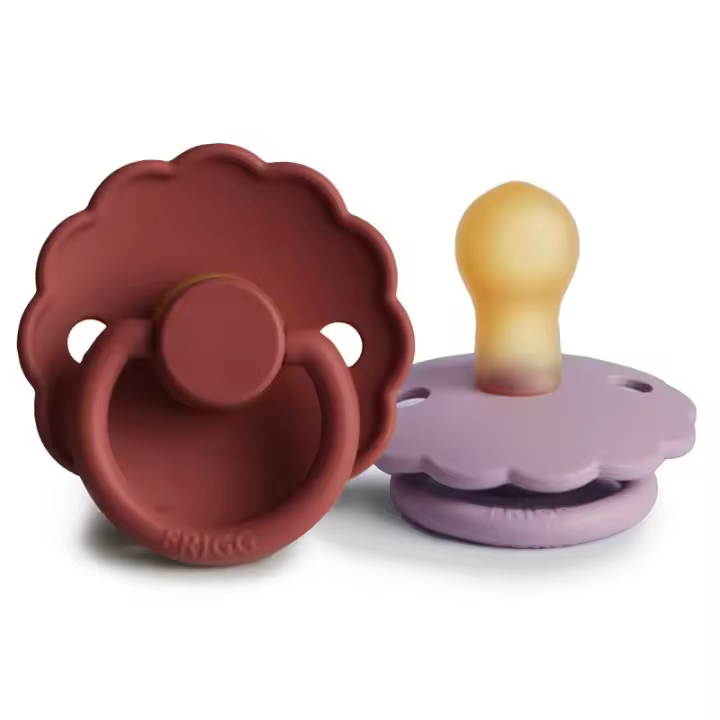 Frigg Pack 2 Chupetes Latex Daisy 6m+ - 1