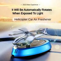 Aromaterapia Perfume Para Coche Con Solar Rotativo Decoración De Helicóptero Fresco De Aire Sin Químicos Altamente Concentrados - details 2