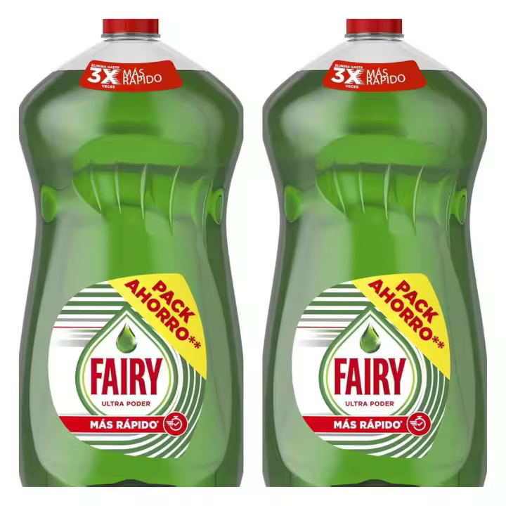 Fairy Ultra Original Líquido Lavavajillas2*1250ML total 2500ml - 1