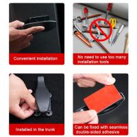 2PCS Gancho Para Asiento De Coche Multiusos Portabombonas Y Almacenamiento Interior Accesorios Para Coche Material ABS - details 13