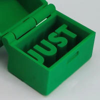 Caja De Broma Divertida Just in Case Regalo Gag Caja De Chiste Juguete De Broma Reutilizable Organizador De Joyas Pequeño Con Palabras Extrañas - details 2