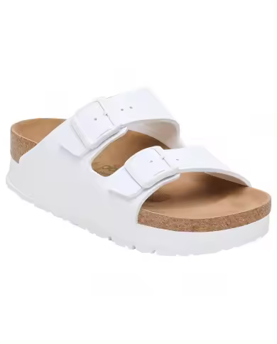 Mujer Sandalia Unisex Birkenstock Line Papilio Arizona Pap Plataforma Flex Blanco - 1