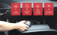 PMK GRUPO Luz Emergencia Coche Homologado DGT con Geolocalización | Baliza V16 Conectada [Datos incluidos hasta 2038] Luz avería Coche con GPS y Base Imantada - details 4