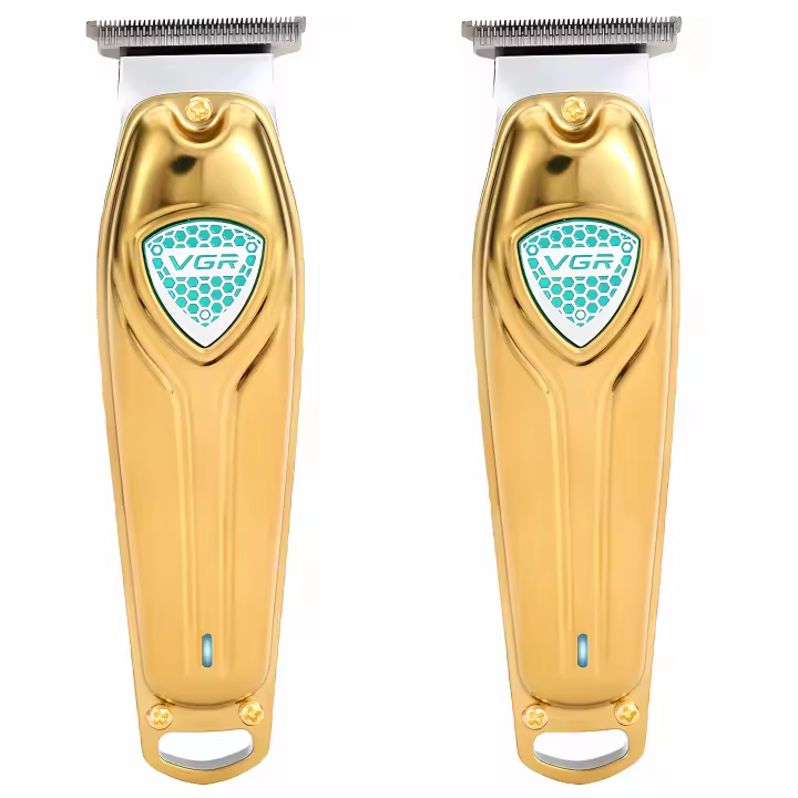 Tijeras Eléctricas -VGR para Tallado de Peluquero, Cortador de Cabello Recargable por USB, 240 Minutos de Uso - 1