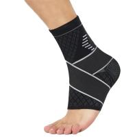 Manguito De Compresión Para Tendinitis De Aquiles Y Fascitis Plantar Soporte De Tobillo Elástico Ajustable Para Deportes Y Actividades Diarias - details 5