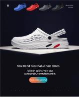 Sandalias De Playa Para Parejas Talla Grande Verano Transpirables Antideslizantes Ligeros Comodidad Casual Unisex EVA - details 1