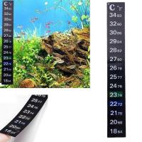 Termómetro Digital Para Acuario Adhesivo Dual Escala C/F Medidor De Temperatura Para Tanque De Peces Herramienta De Medición - details 3
