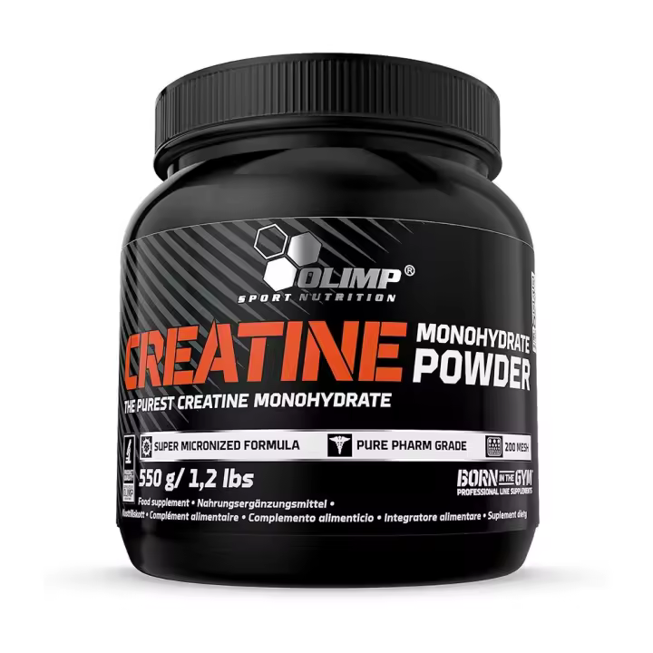 Olimp Sport Nutrition - Creatine Monohydrate Powder 550 g - Creatina de última generación - 1