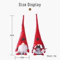 1PC Gnomes De Navidad De Peluche Decoraciones Diseño De Corazón Hecho a Mano Tomte Nisse Muñecos Sin Cara Para Regalos De San Valentín Y Agradecimientos - details 5