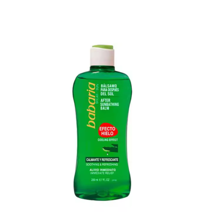 Babaria Solar Aloe Vera After Sun Gel Efecto Hielo 200 Ml - 1