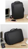 Mochila de viaje de gran capacidad para hombre, bolsa para ordenador portátil de negocios con carga USB, bolso personalizable para exteriores - details 20