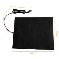 Almohadilla Calentadora USB Impermeable Para Coche Silla Manta Calentada Plegable Para Mascotas Y Reptiles Para El Invierno Al Aire Libre - details 1