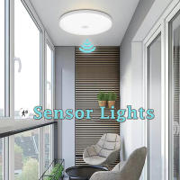 Lámpara De Techo LED Inteligente Con Sensor De Radar Iluminación Sensible Para Pasillo Escalera Sala De Estar Cocina Dormitorio - details 13