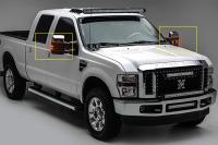 Lámpara De Señal De Espejo Lateral LED Para Ford F250 F350 F450 F550 2 Piezas Indicador De Giro Marcador Amarillo Nueva Resistente Al Agua - details 10