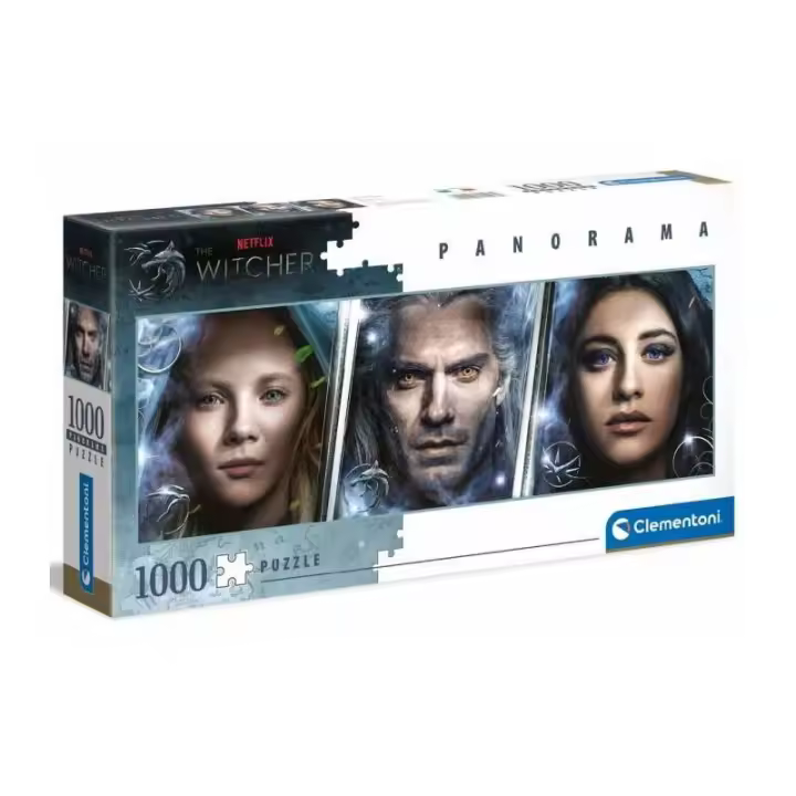 PUZZLE 1000 PIEZAS PANORAMIC THE WITCHER DE CLEMENTONI - 1