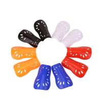 Protector De TIBIA Para Fútbol Y Soccer 1 PAIR Guardia Respirable De Plástico Para Niños Y Adultos 5 Colores - details 1