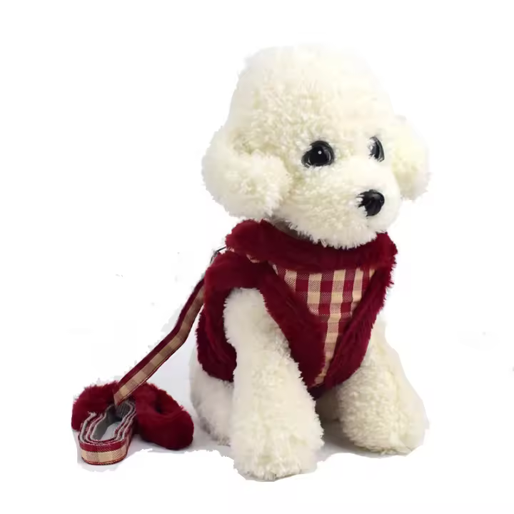 Verde - Correa para Perro de Invierno Cálido-Arnés Ajustable - Para Perro Pequeño y Mediano - 1