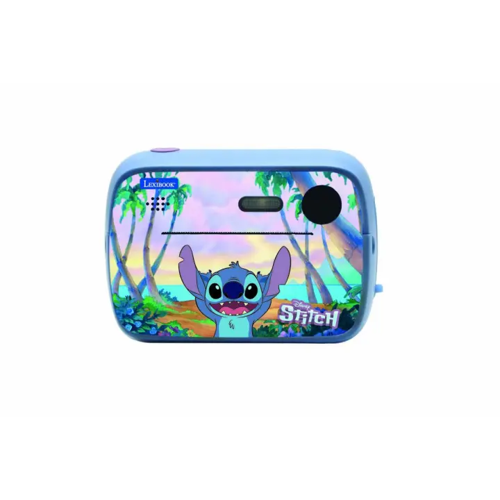 LEXIBOOK - Cámara instantánea Stitch para niños de puntada de impresión Starcam con tarjeta SD. - 1