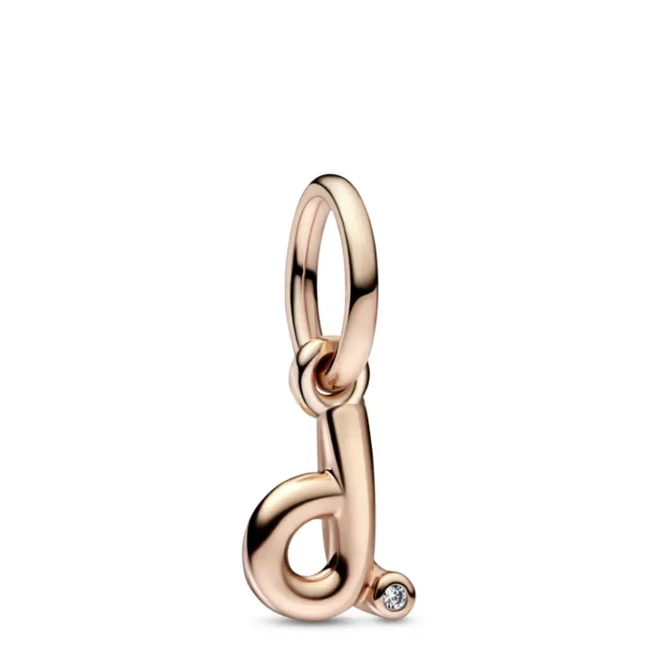 Pandora  Charm Colgante Letra Minúscula D 782534C01 , para Mujer - 1