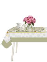 STARLEY - Mantel antimanchas de tela con diseño decorativo – disponible en 6 estilos modernos y 3 tamaños – ideal para comedor, cocina, terraza o celebraciones – fácil de limpiar y reutilizable - details 4