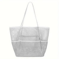 2025 Nuevo Bolso de Las Señoras Bolsa de Playa de Doble capa de Malla Bolsa de Playa Baño de Natacion artículos de tocador Bolsa de almacenamiento - details 3