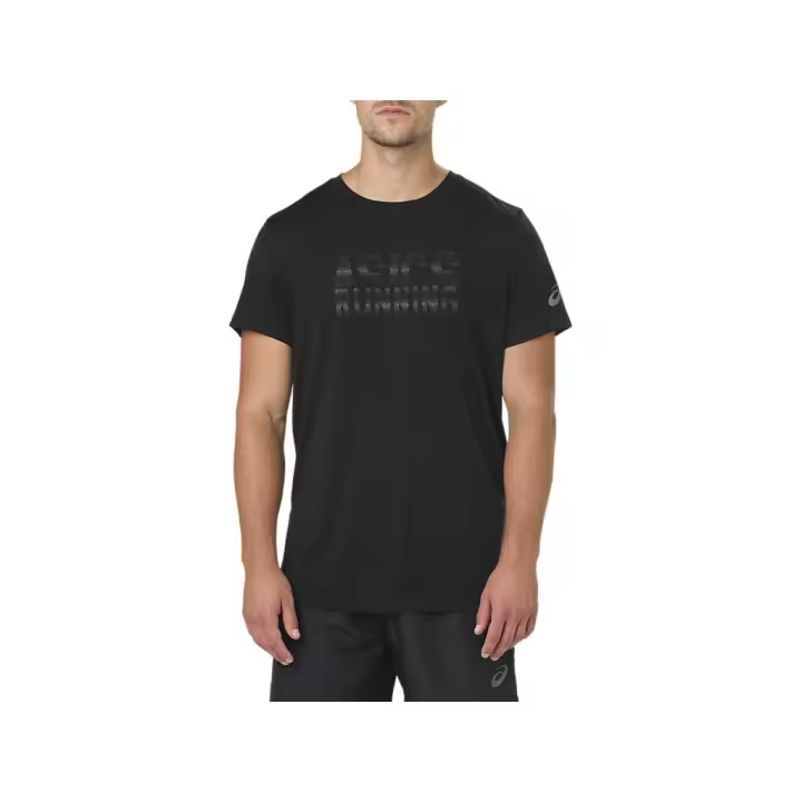 Camiseta ASICS GRAPHIC SS TOP 141265 0905 Negro - 1