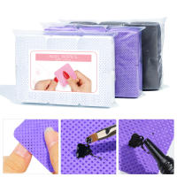 300/600pcs Algodón Eliminador De Esmalte De Uñas Desposables Pads De Limpieza Para Belleza Salón De Uñas Herramientas De Arte De Uñas - details 4