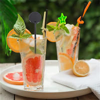Varita De Mezcla De Cocktails En Espiral Para Bebidas Barra Eco-amigable Plástico Negro Herramientas De Barra KKYFMM - details 4