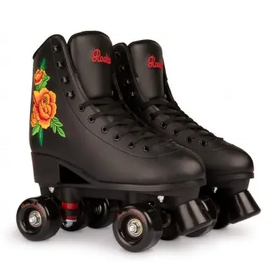 Patines quad completos Rookie Rollerskates Rosa negro ROOK-QUAD-ROSA-BLK - 1