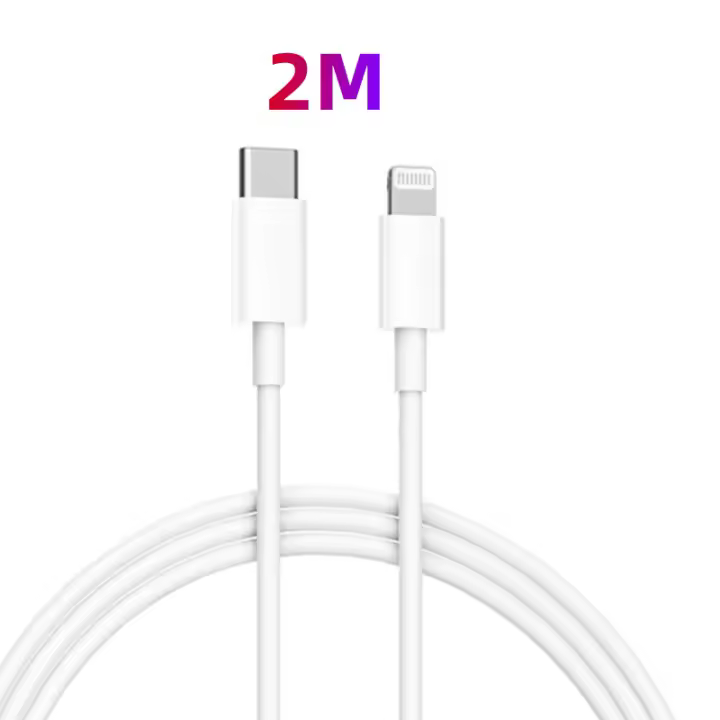 Cable De Carga Rápida USB C a Lightning Para iPhone 14 13 12 11 pro Max XS XR iPad Xiaomi PD 27W/20W Tipo C a Lámpara Data Compatible Con iPhone SE 2020 11/11 Pro/11 pro Max/X/XS/XR/XS Max - 1