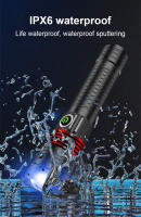 Linterna LED Recargable 9000LM Luz Blanca Láser Super Brillante 2000m Luz De Camping Torcha Potente Impermeable Para Aventura Al Aire Libre - details 15