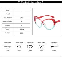 Gafas De Moda KAMMPT Con Marco Oval Sobredimensionado Colores Dulces No Prescrito Diseño Nuevos Y Estilizados Popularidad Alta Para Mujeres - details 6