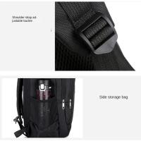 Mochila Multifuncional Para Hombres Impermeable Con Compartment Para Portátil Mochila Casual Para Negocios Y Estudio - details 4