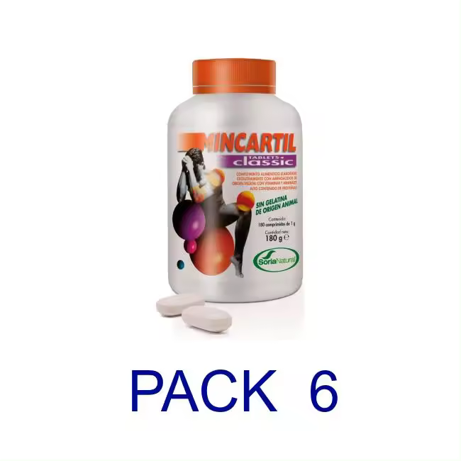 Soria Natural Pack 6  Mincartil Classic 180 Comp. - 1