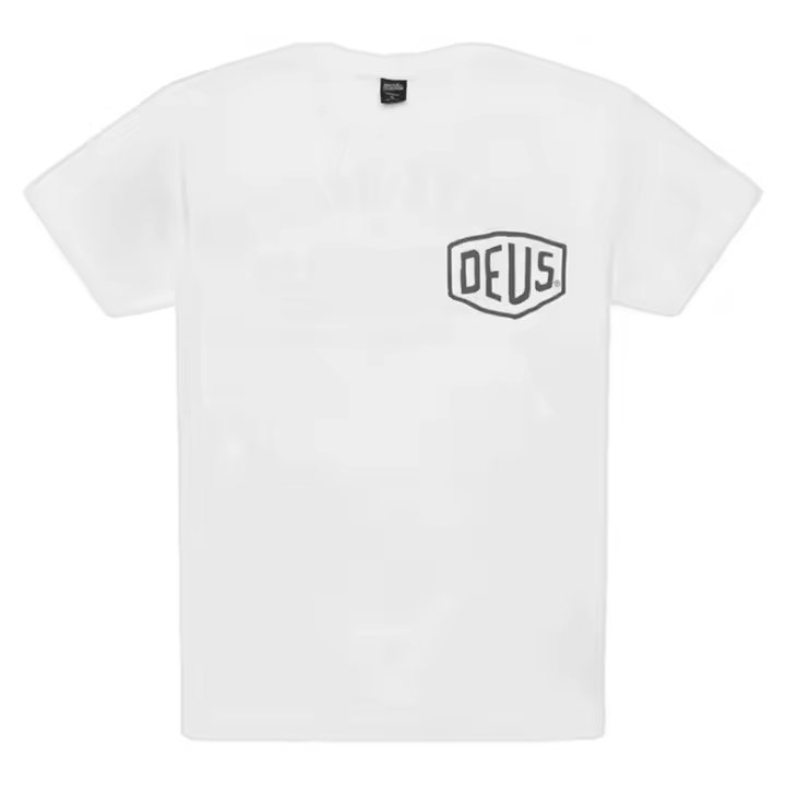 Camiseta Deus Ex Machina modelo Venice Address para hombre en color blanco - 1
