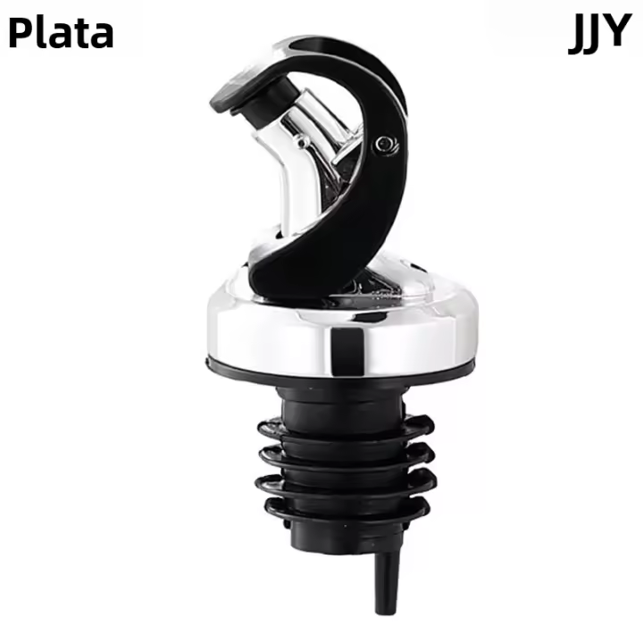 JJYY Dispensador De Aceite De Oliva Para Cocina Tapón De Botella De Cerveza Con Inclinación Automática Y Tapa Flip Top - 1