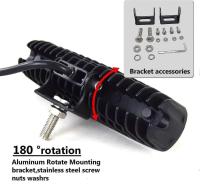 Las luces de niebla llevadas del punto Ip67 llevaron las luces del trabajo para el barco de Suv del tractor del camión del coche de la motocicleta 4x4 - details 2